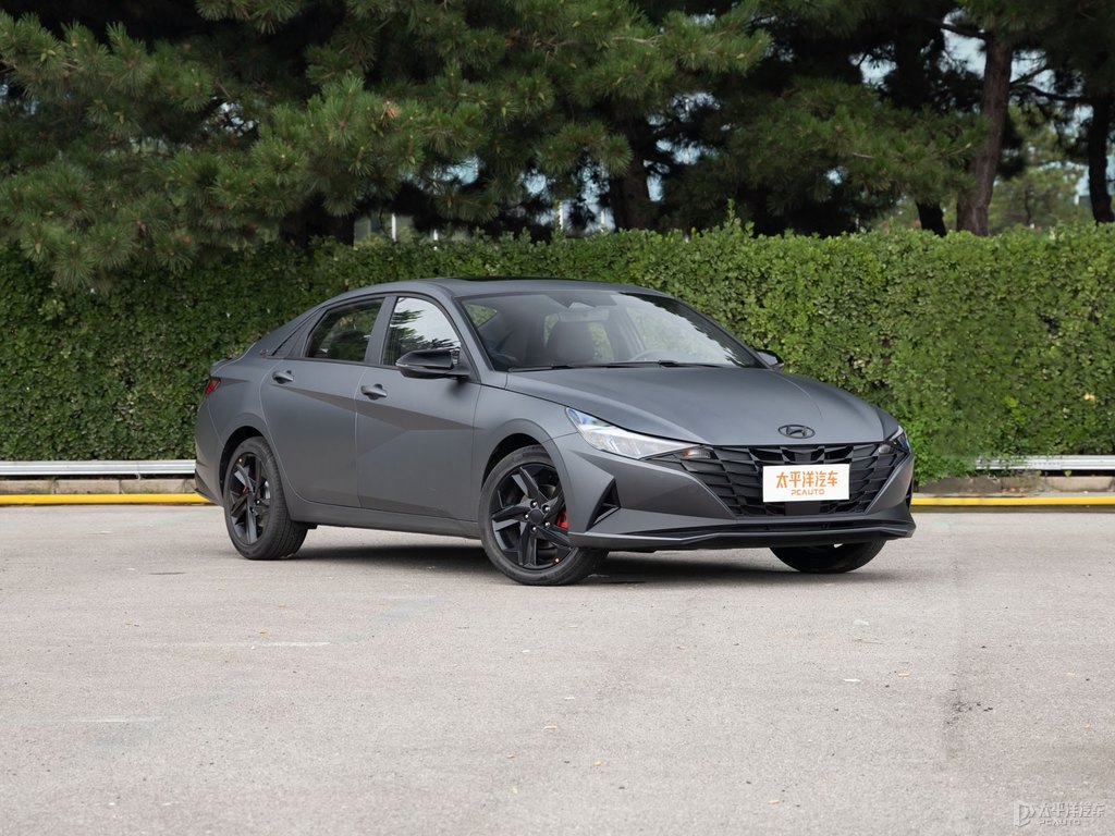 鈦金灰伊蘭特整車外觀外觀圖片