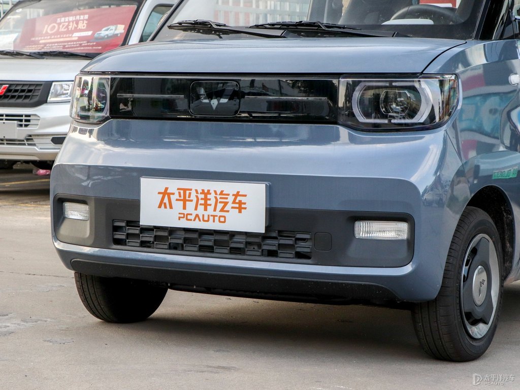 黑色+梅洛藍(lán)宏光MINIEV車頭外觀圖片
