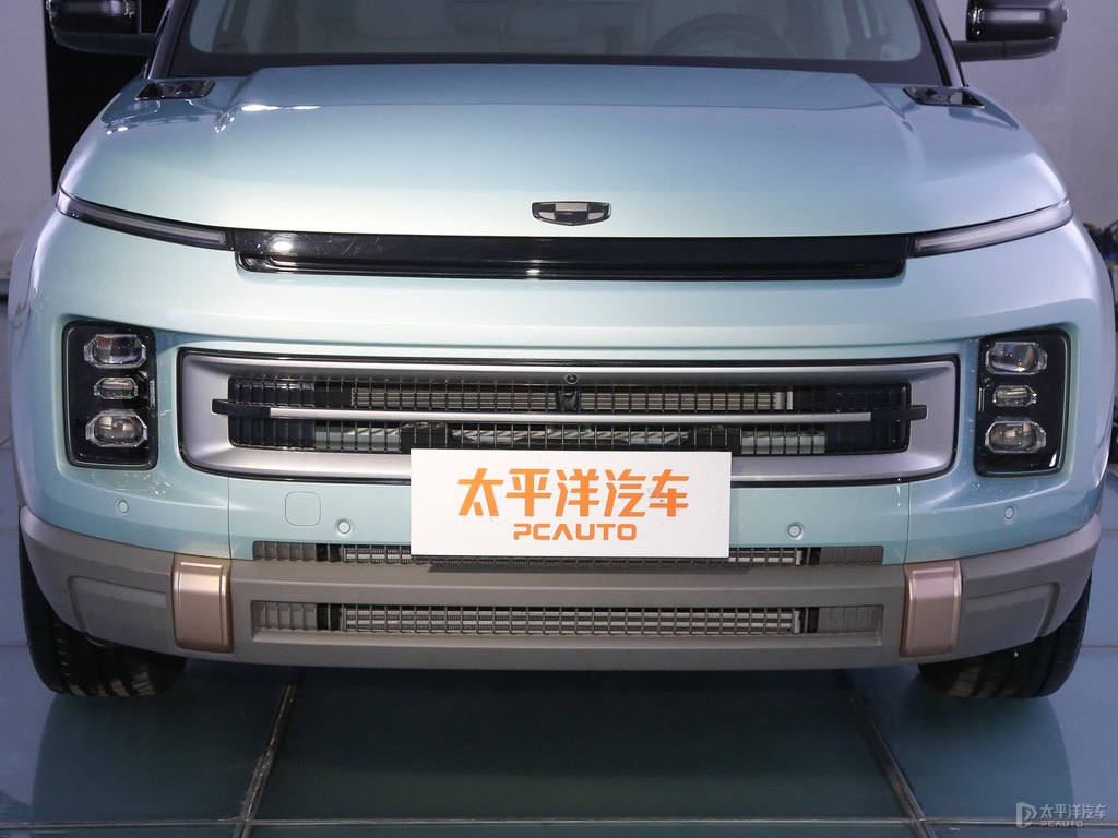 薄荷青吉利ICON車頭外觀圖片