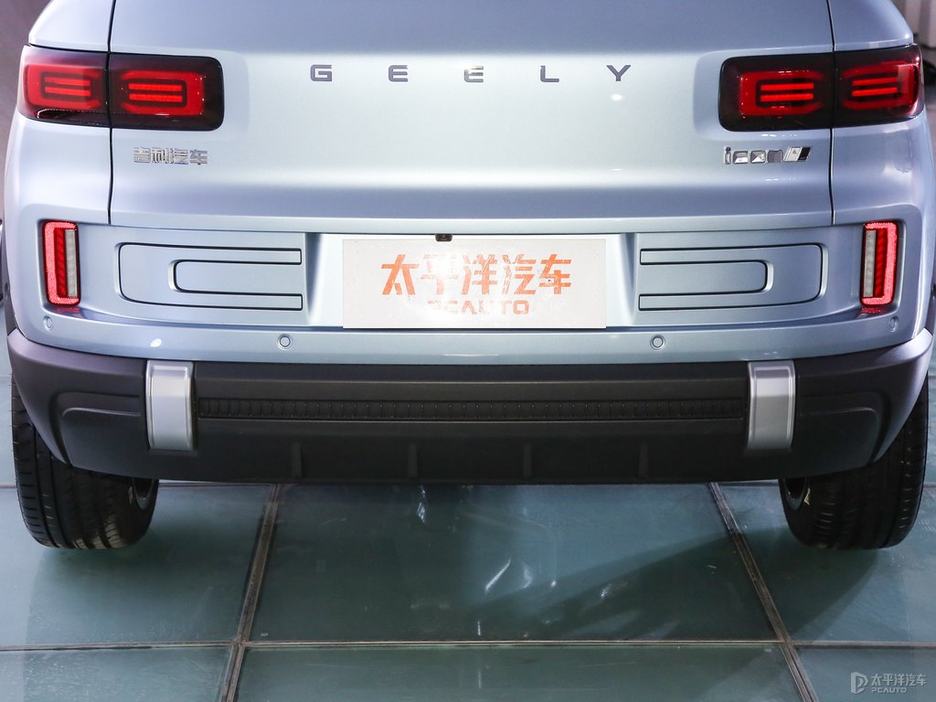 海鹽藍(lán)吉利ICON車尾外觀圖片