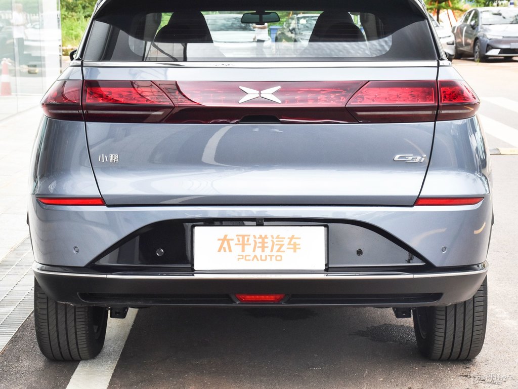 星湖灰小鵬G3車尾外觀圖片