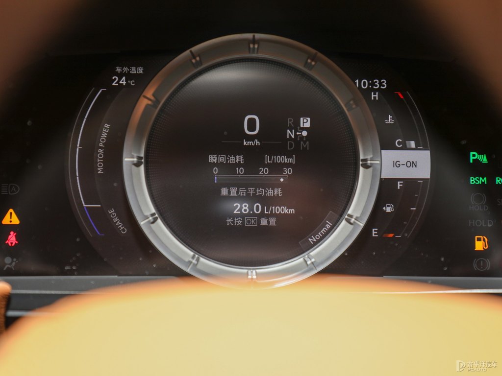 雷克薩斯LC中控內(nèi)飾圖片