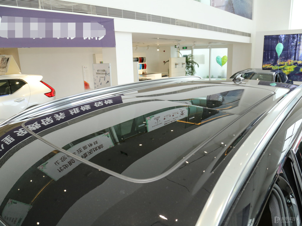 瑪瑙黑沃爾沃XC90新能源車(chē)身外觀圖片