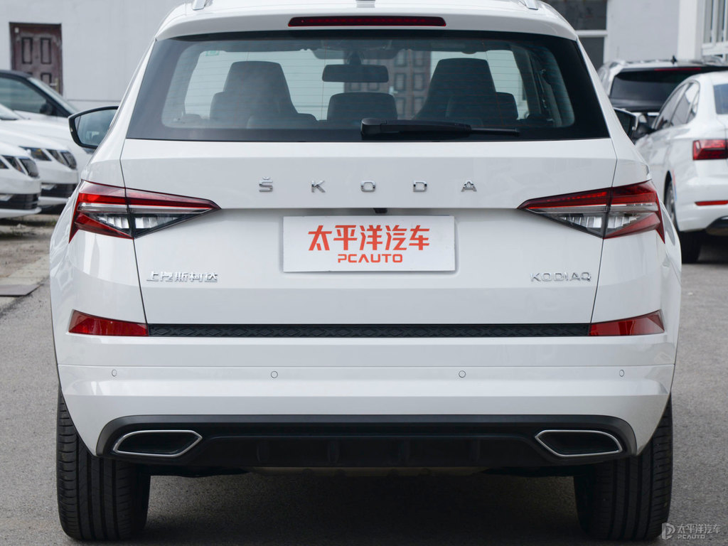 冰雪白柯迪亞克車(chē)尾外觀圖片