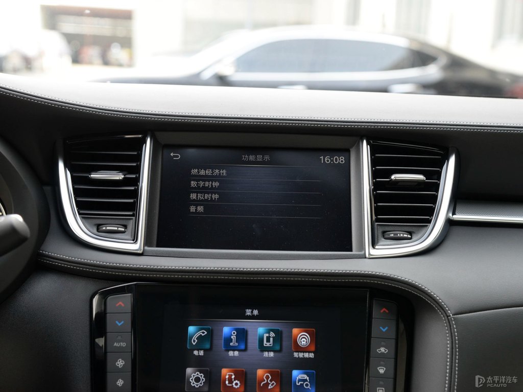 浪潮灰英菲尼迪QX50中控內(nèi)飾圖片