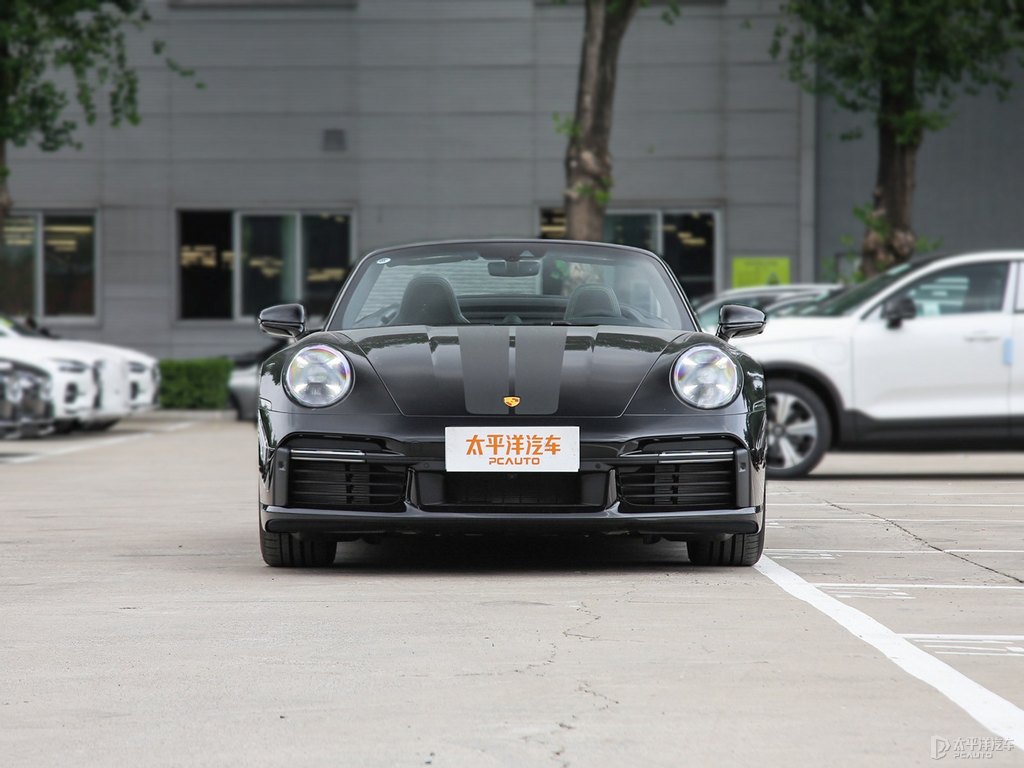 黑色保時捷911整車外觀外觀圖片