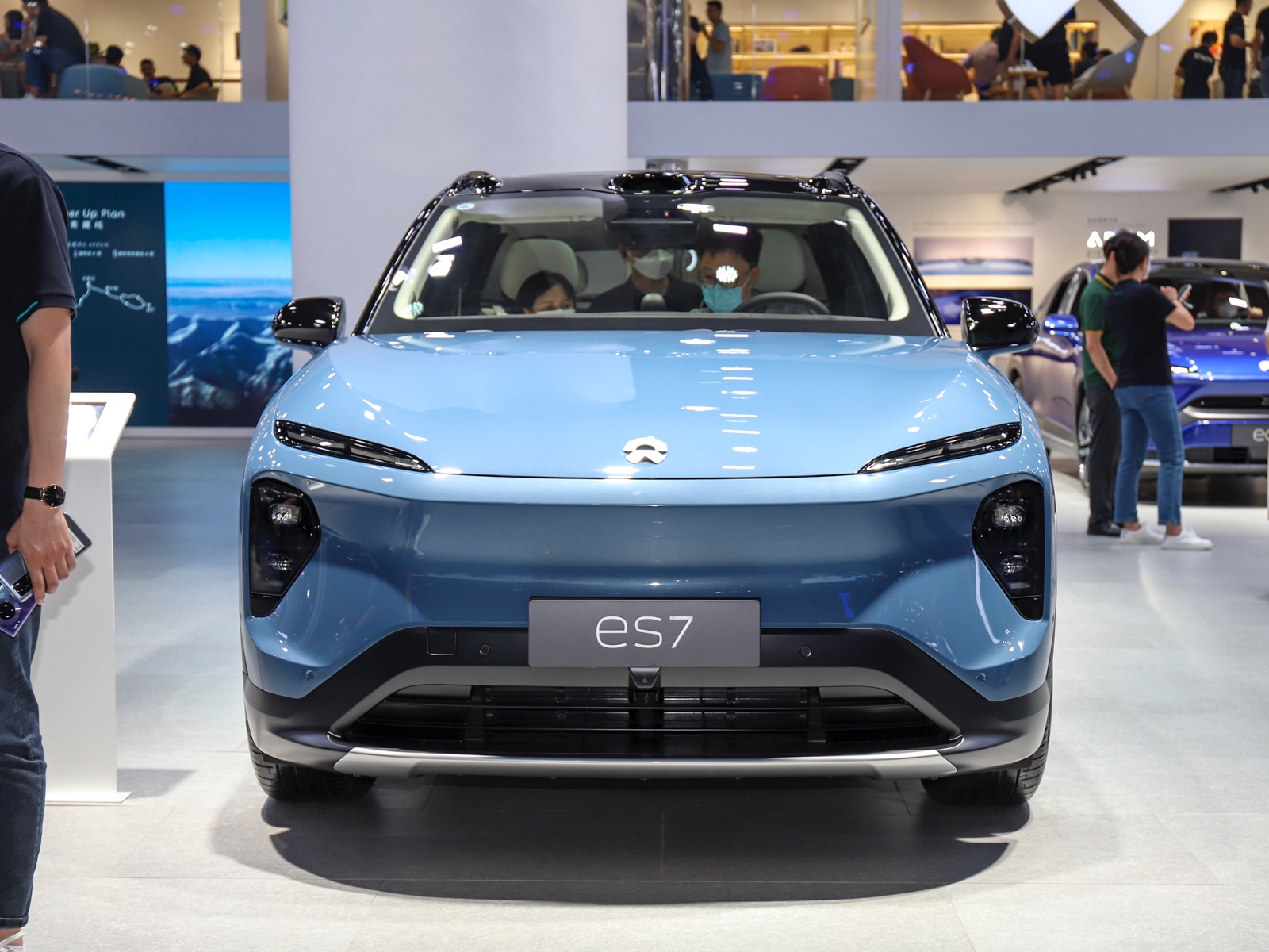 蔚來(lái)ES7車展高清大圖