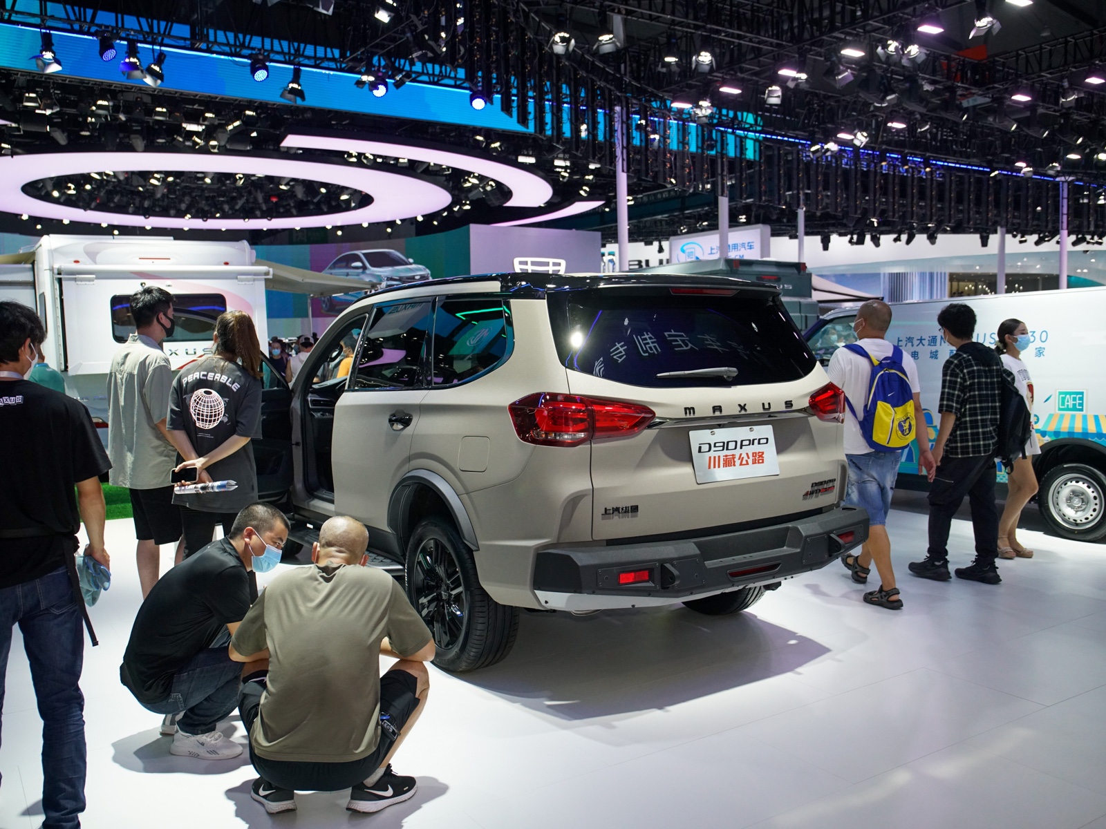 上汽大通MAXUS D90 Pro車展高清大圖
