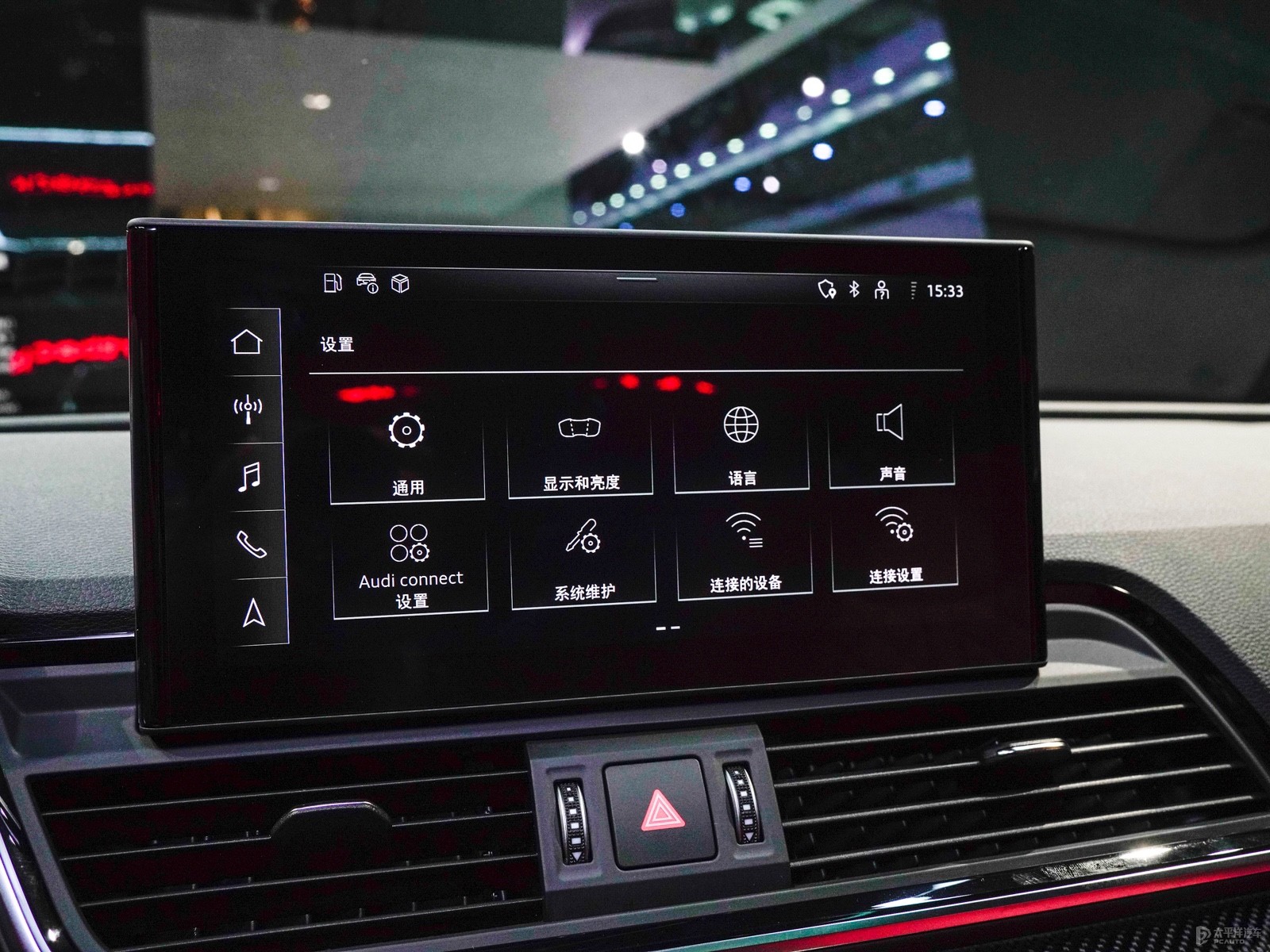奧迪SQ5 Sportback內(nèi)飾高清大圖
