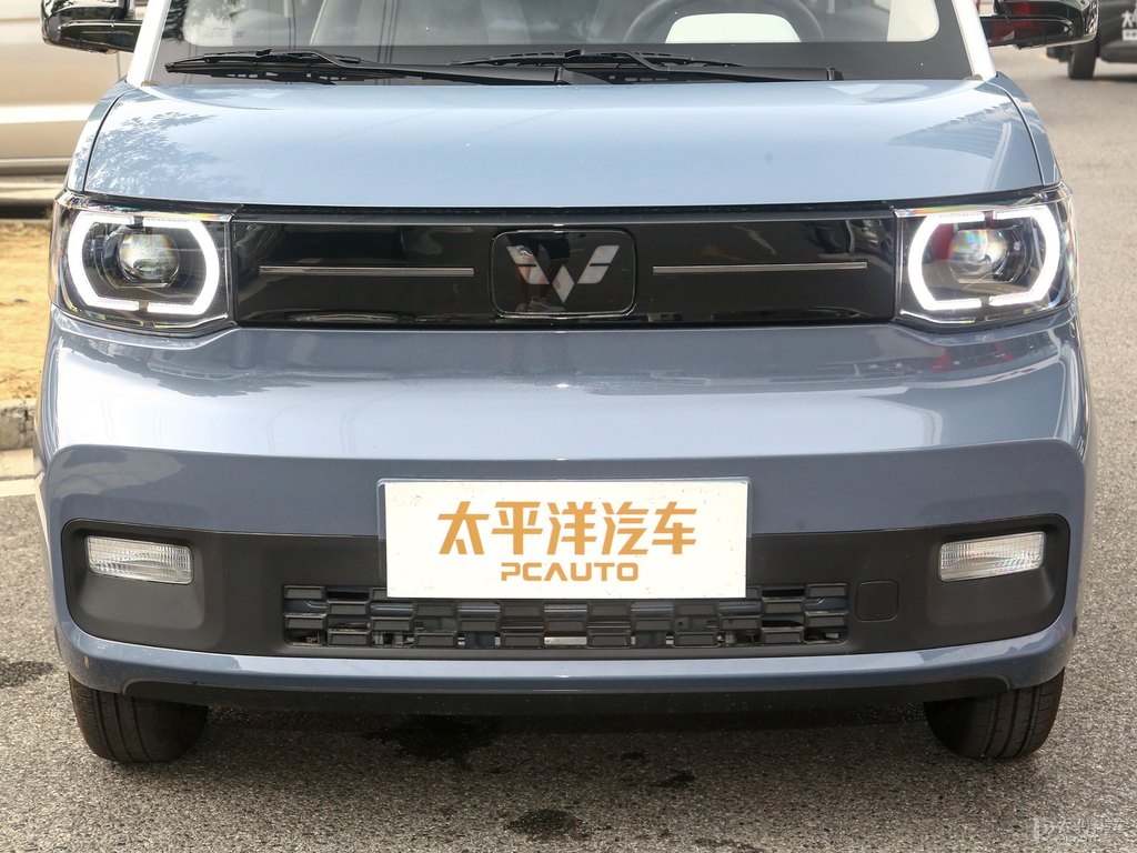 白色+梅洛藍(lán)宏光MINIEV車頭外觀圖片