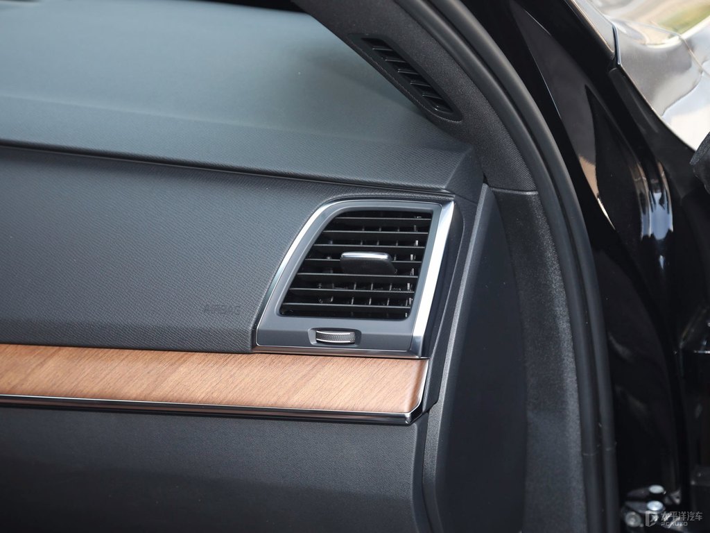瑪瑙黑沃爾沃XC90中控內飾圖片