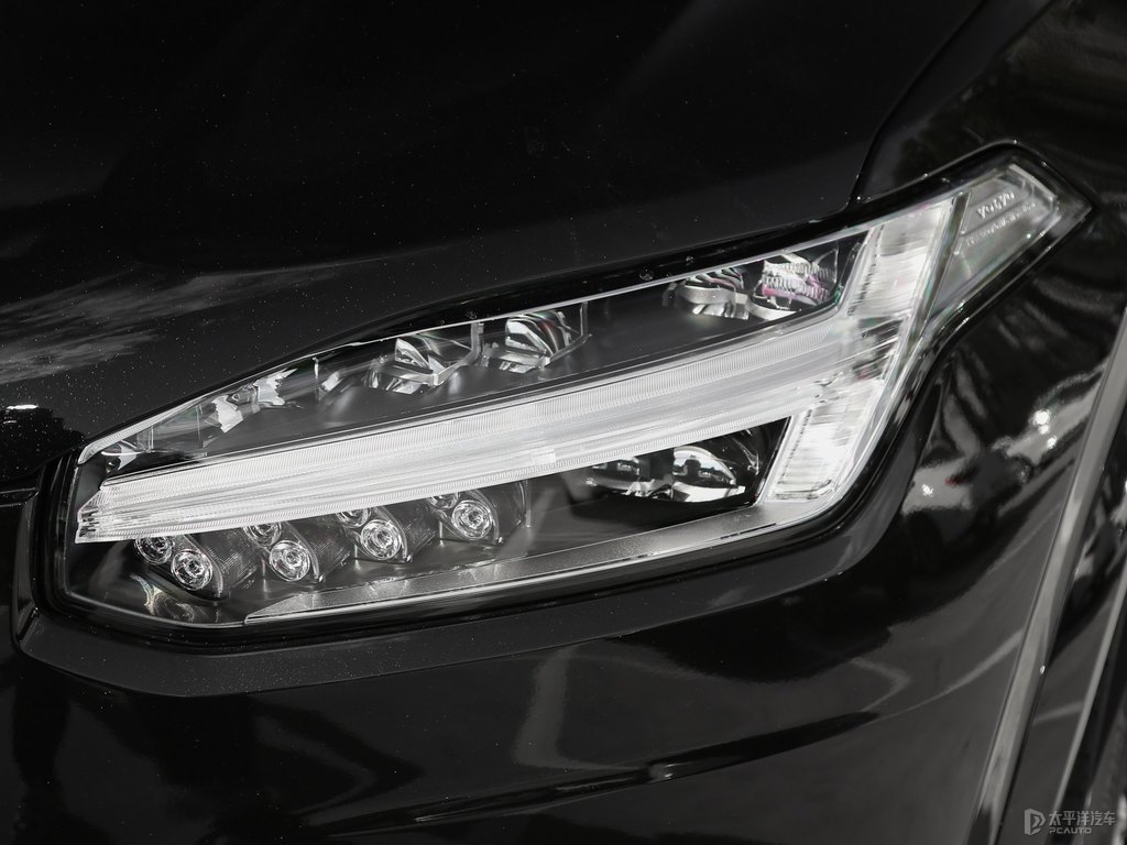 瑪瑙黑沃爾沃XC90新能源車頭外觀圖片