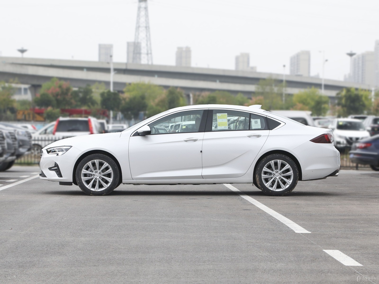象牙白君威整車外觀外觀圖片