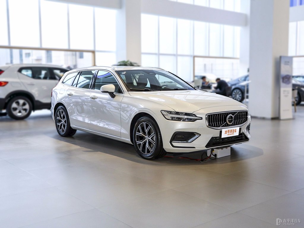 水晶白沃爾沃V60整車外觀外觀圖片