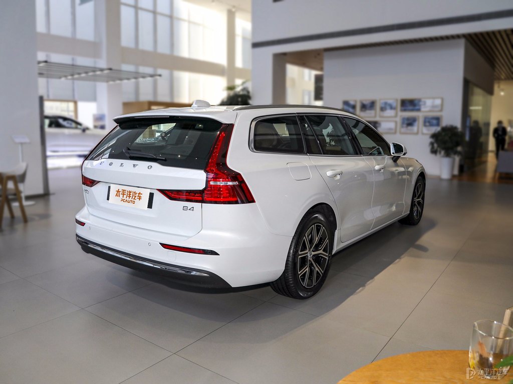 水晶白沃爾沃V60整車外觀外觀圖片