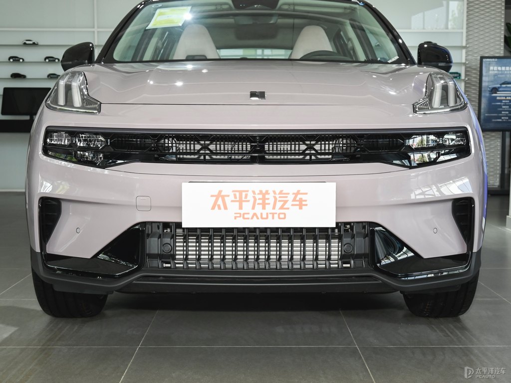 黑色+粉色領(lǐng)克06車頭外觀圖片