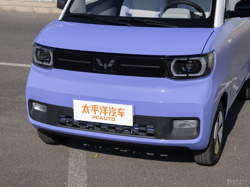 黑色+薰衣草紫宏光MINIEV車頭外觀圖片
