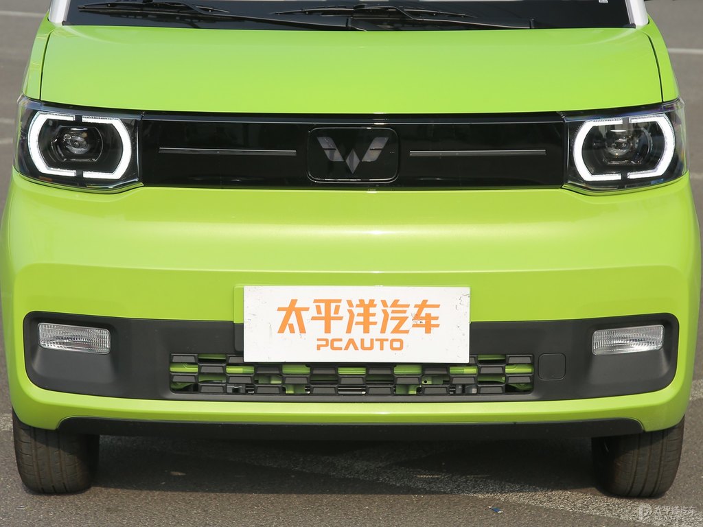 黑色+青檸黃宏光MINIEV車(chē)頭外觀圖片