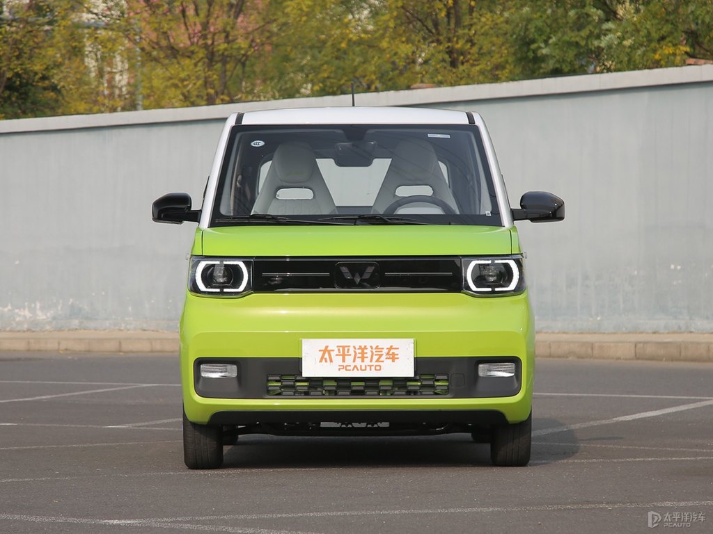 黑色+青檸黃宏光MINIEV整車外觀外觀圖片