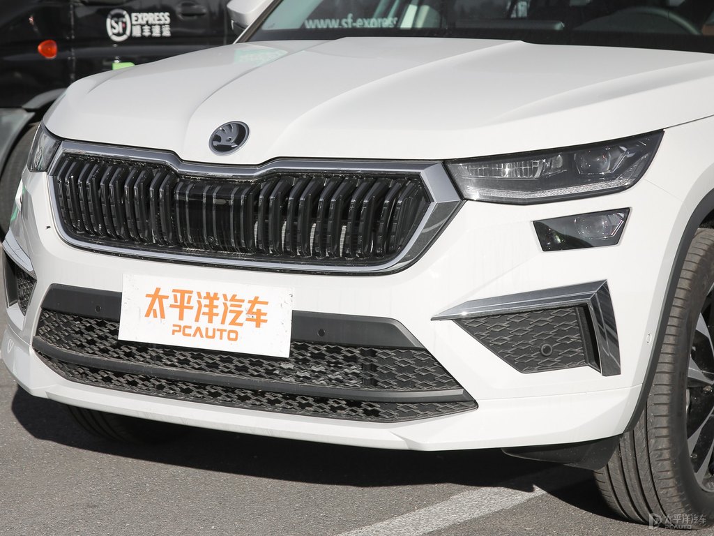冰雪白柯迪亞克車(chē)頭外觀圖片