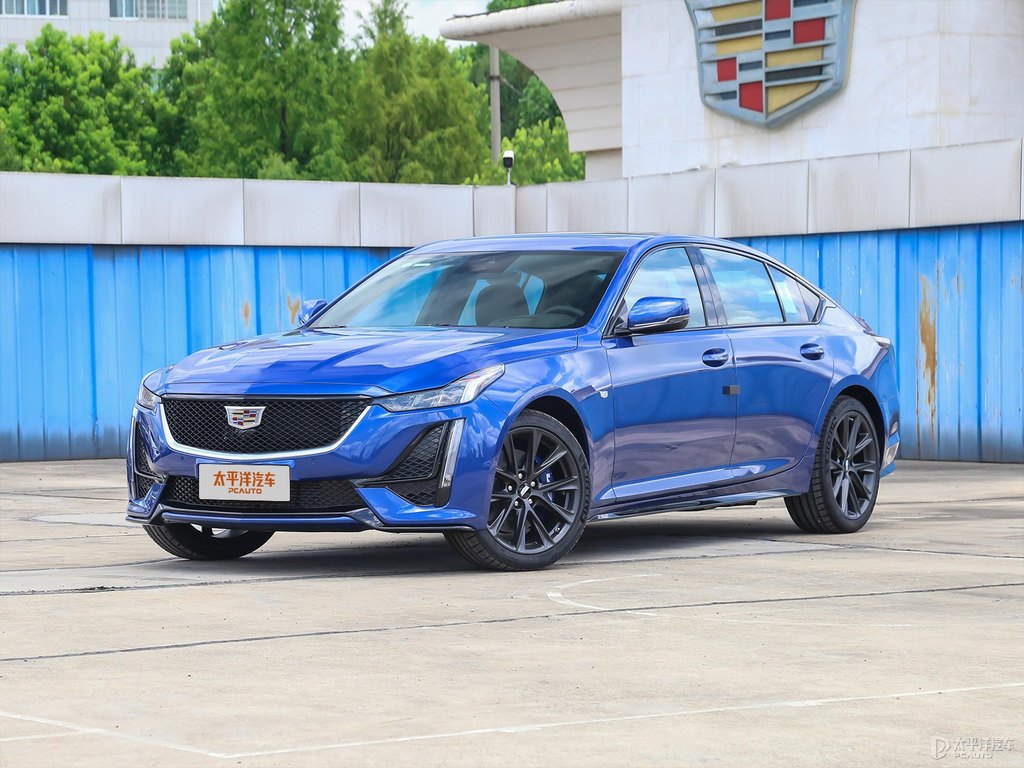 星空藍(lán)凱迪拉克CT5整車(chē)外觀外觀圖片
