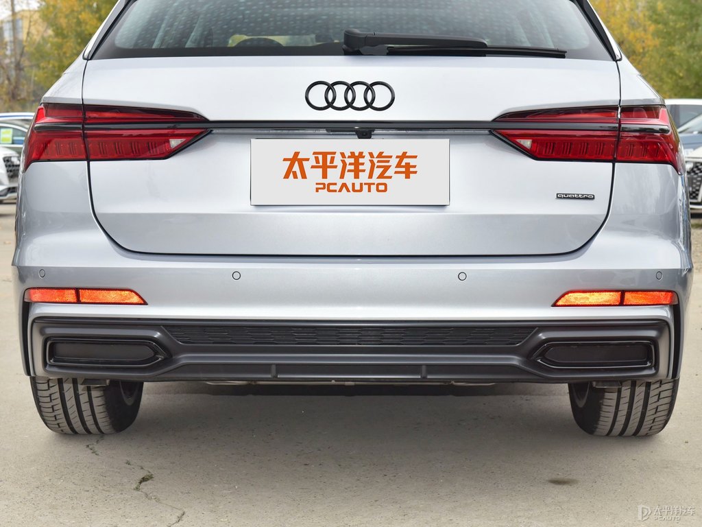 花劍銀奧迪A6(進(jìn)口)車尾外觀圖片