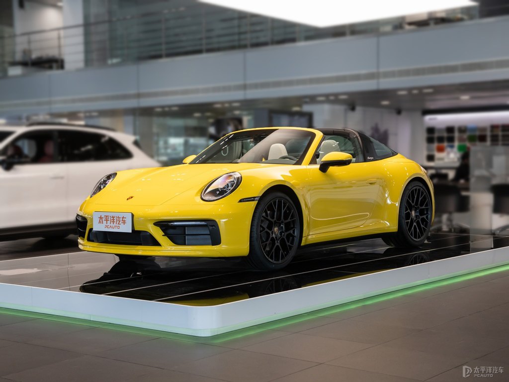 競速黃保時捷911整車外觀外觀圖片