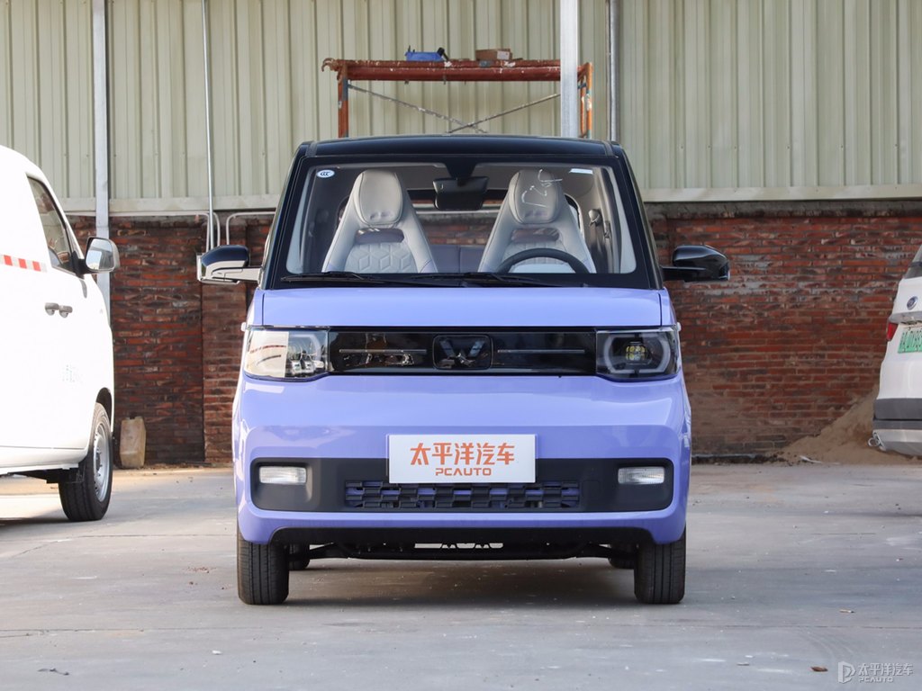 黑色+薰衣草紫宏光MINIEV整車外觀外觀圖片