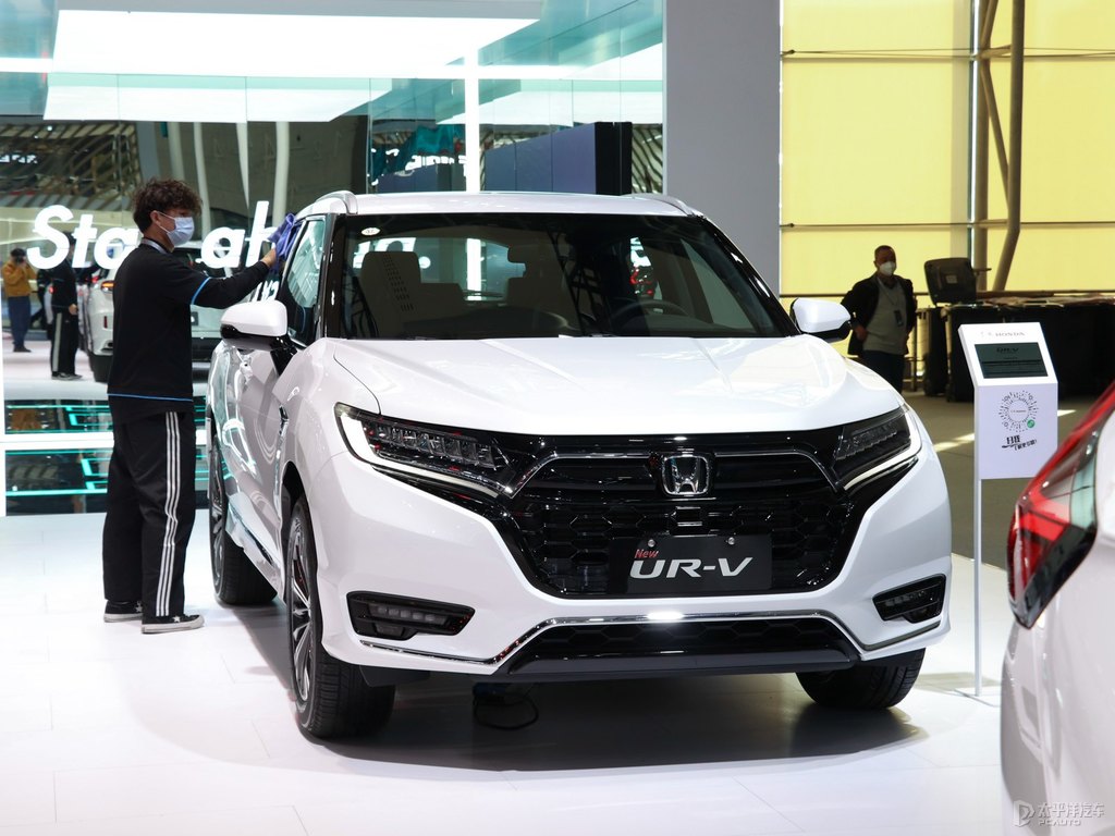 珍珠白本田UR-V整車外觀外觀圖片