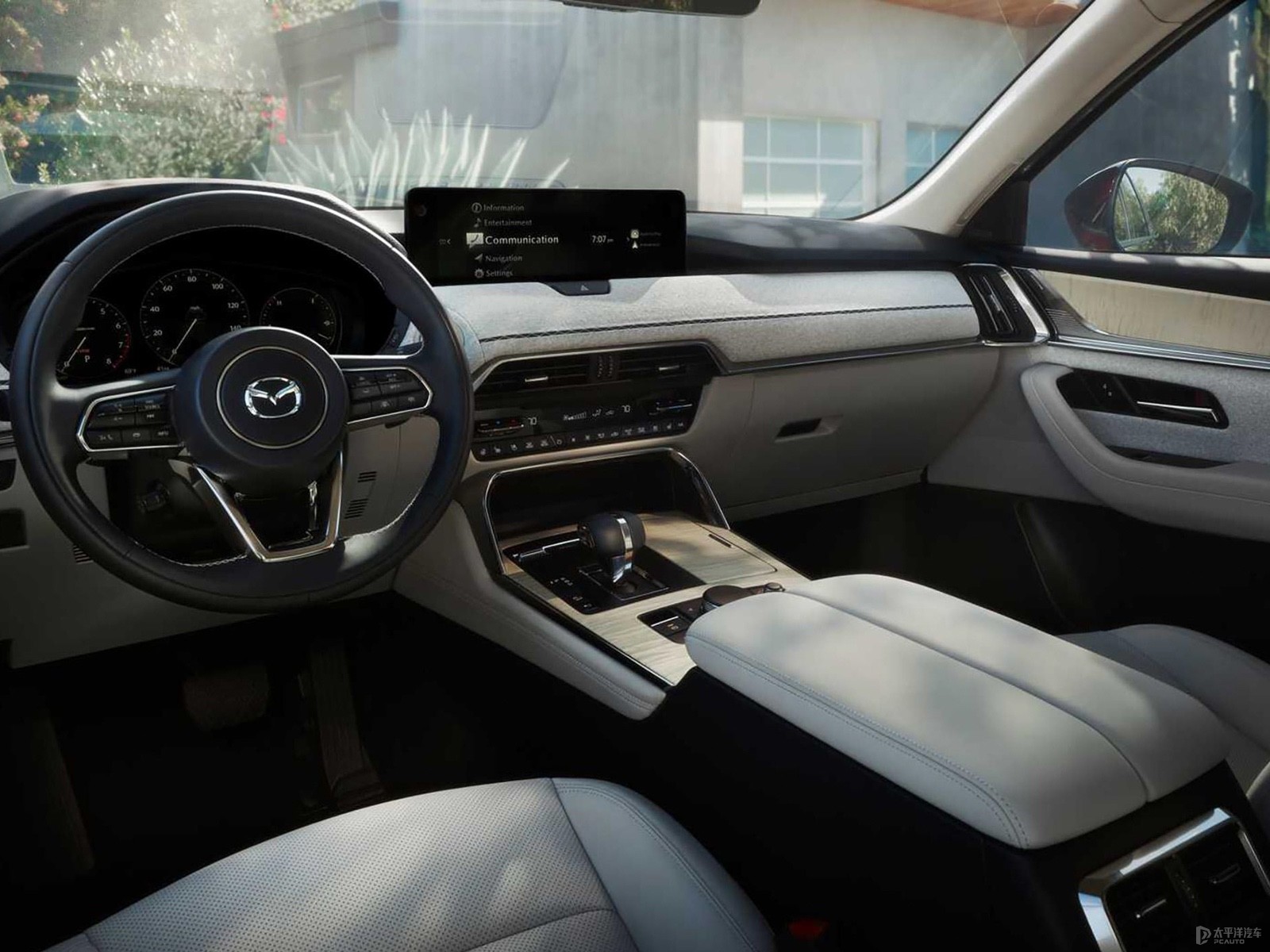 馬自達(dá)CX-90(海外)內(nèi)飾高清大圖