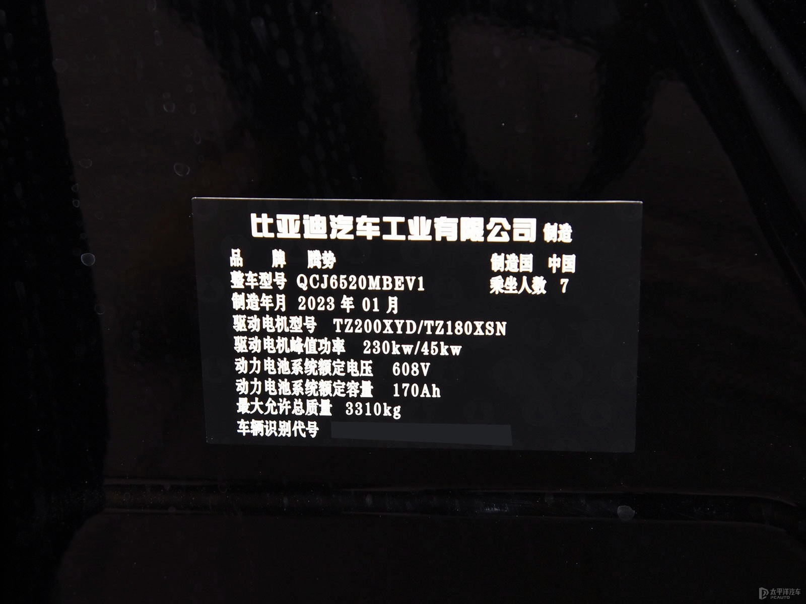 騰勢(shì)D9細(xì)節(jié)高清大圖