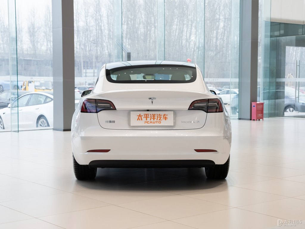 珍珠白Model 3整車外觀外觀圖片
