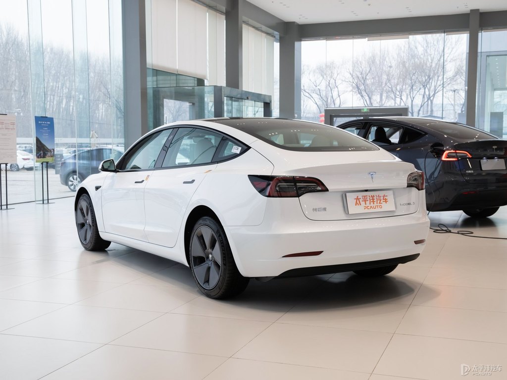 珍珠白Model 3整車外觀外觀圖片