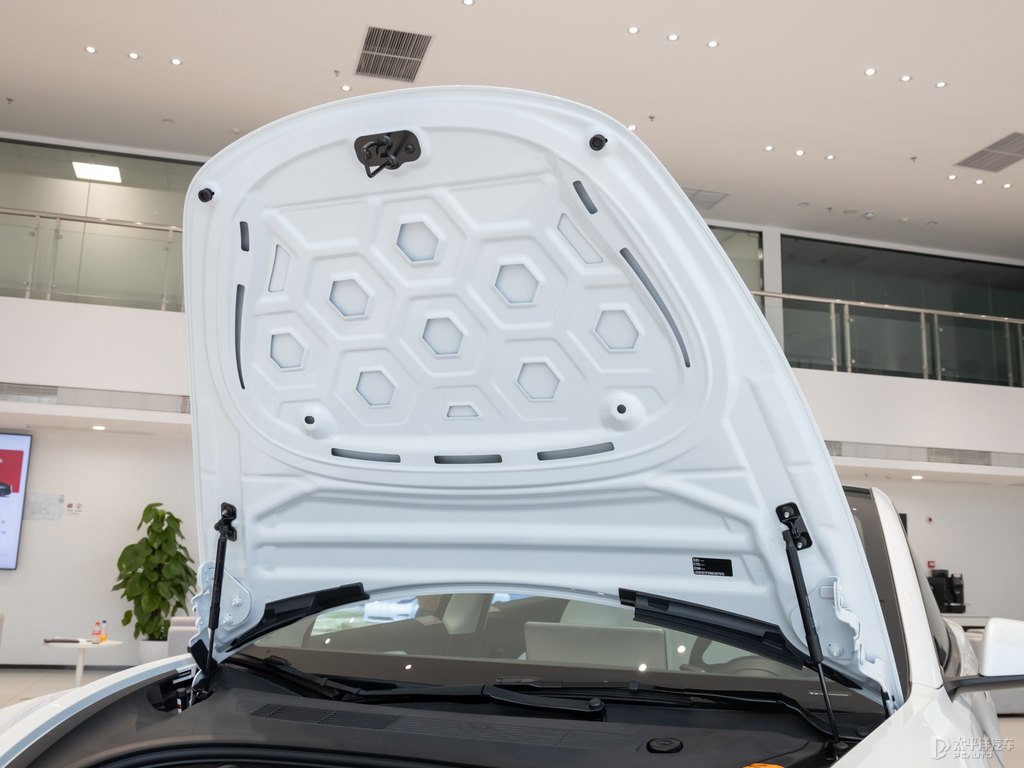 珍珠白Model 3發(fā)動機其它細節(jié)圖片