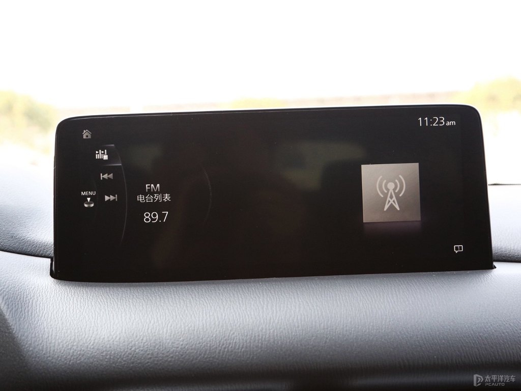 珠光白馬自達CX-5中控內(nèi)飾圖片