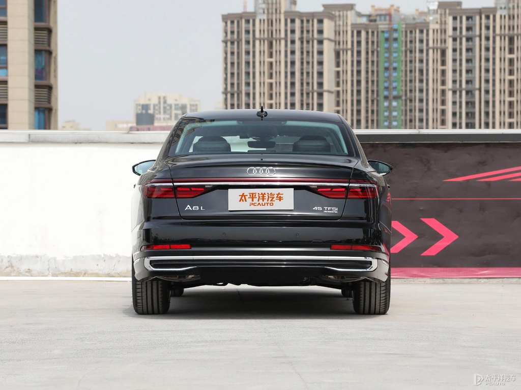傳奇黑奧迪A8L整車外觀外觀圖片
