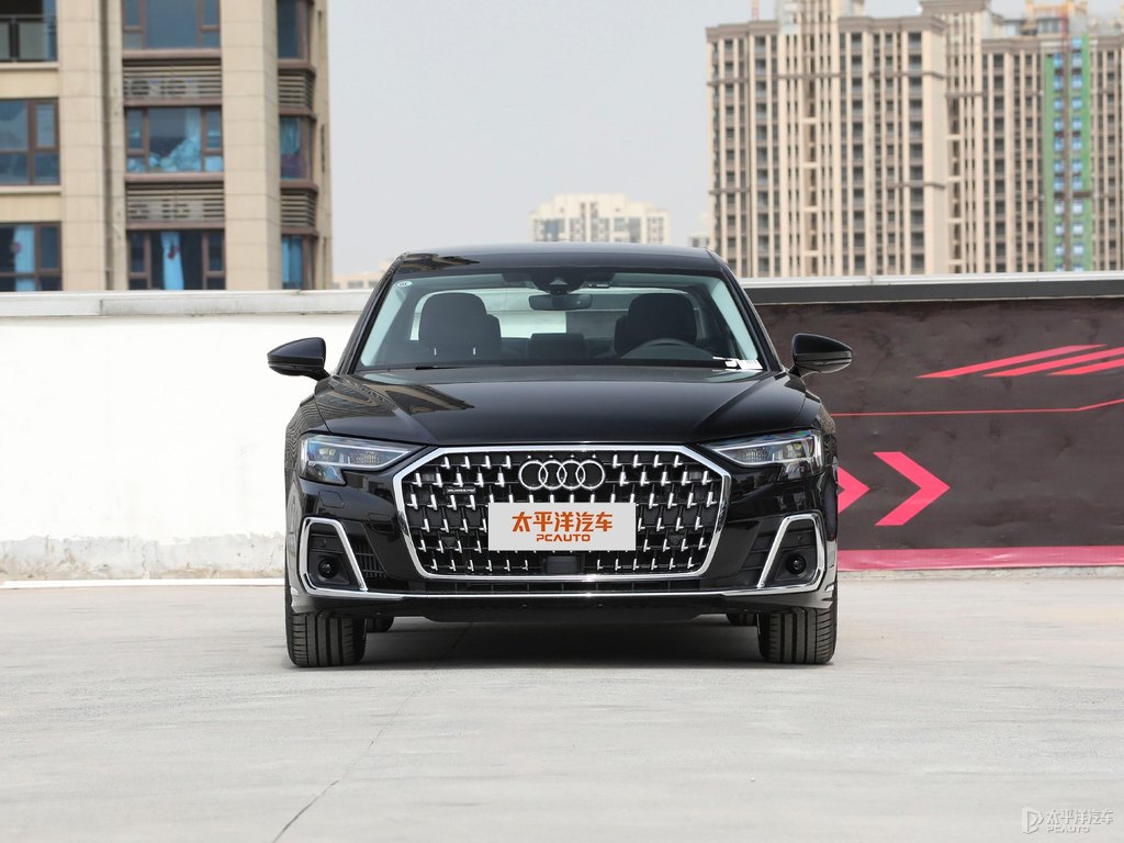 傳奇黑奧迪A8L整車外觀外觀圖片