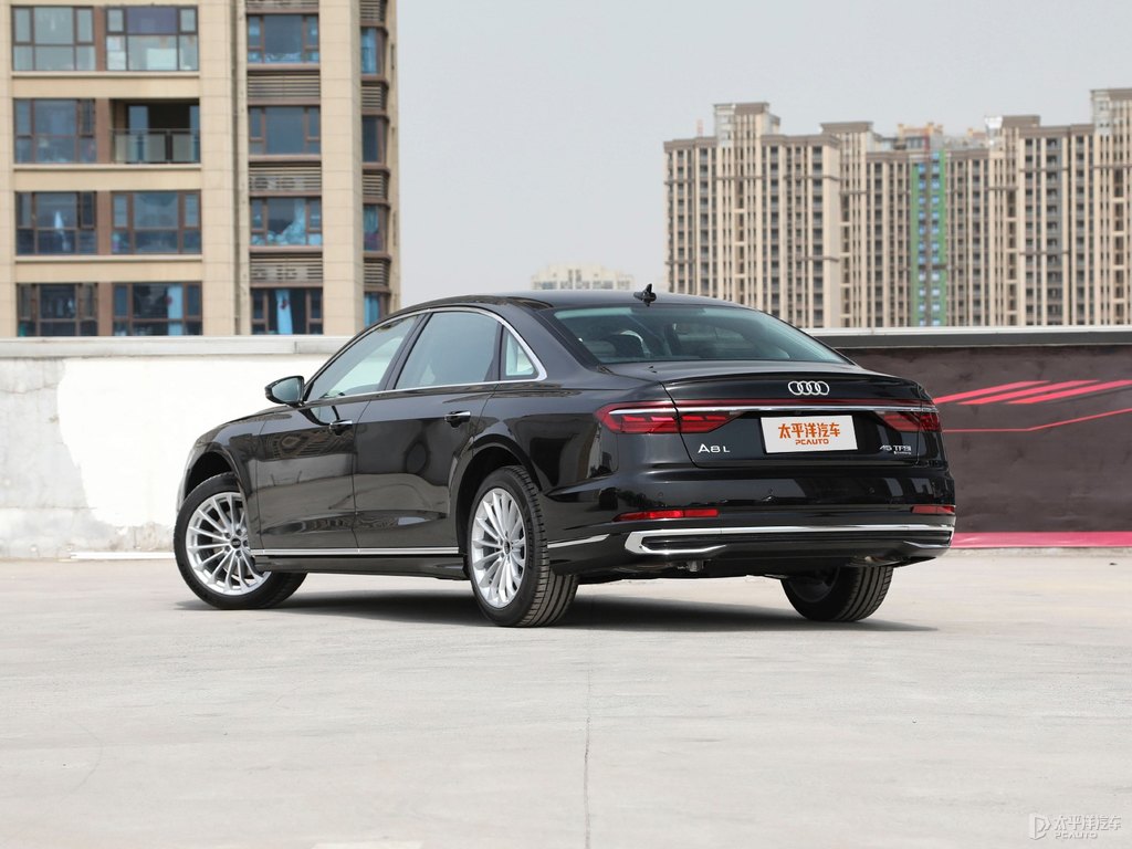 傳奇黑奧迪A8L整車外觀外觀圖片