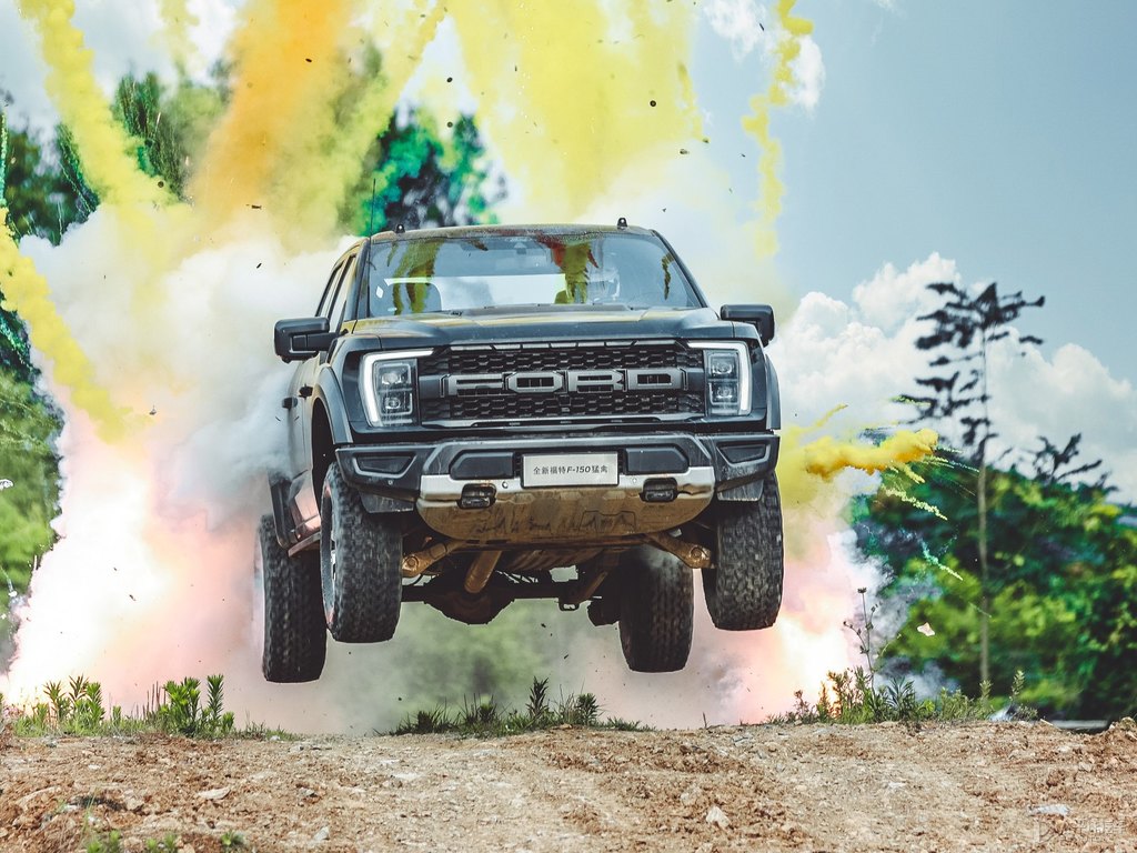 硬核黑福特F-150整車(chē)外觀外觀圖片