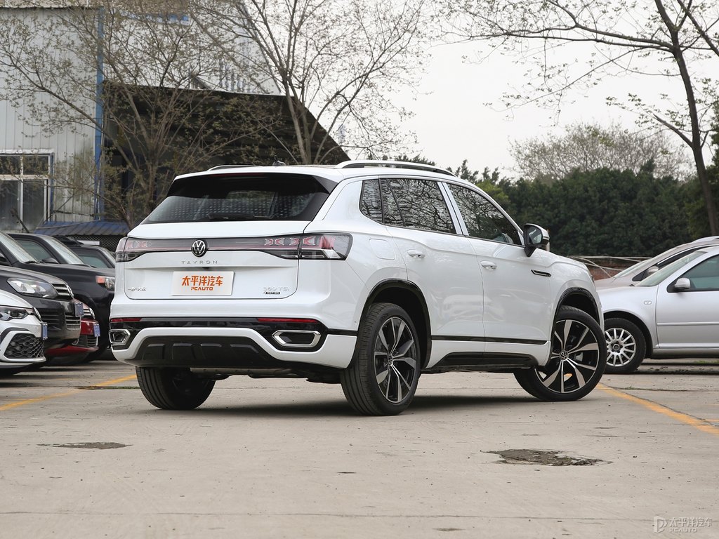 黑色+珠光白探岳整車外觀外觀圖片