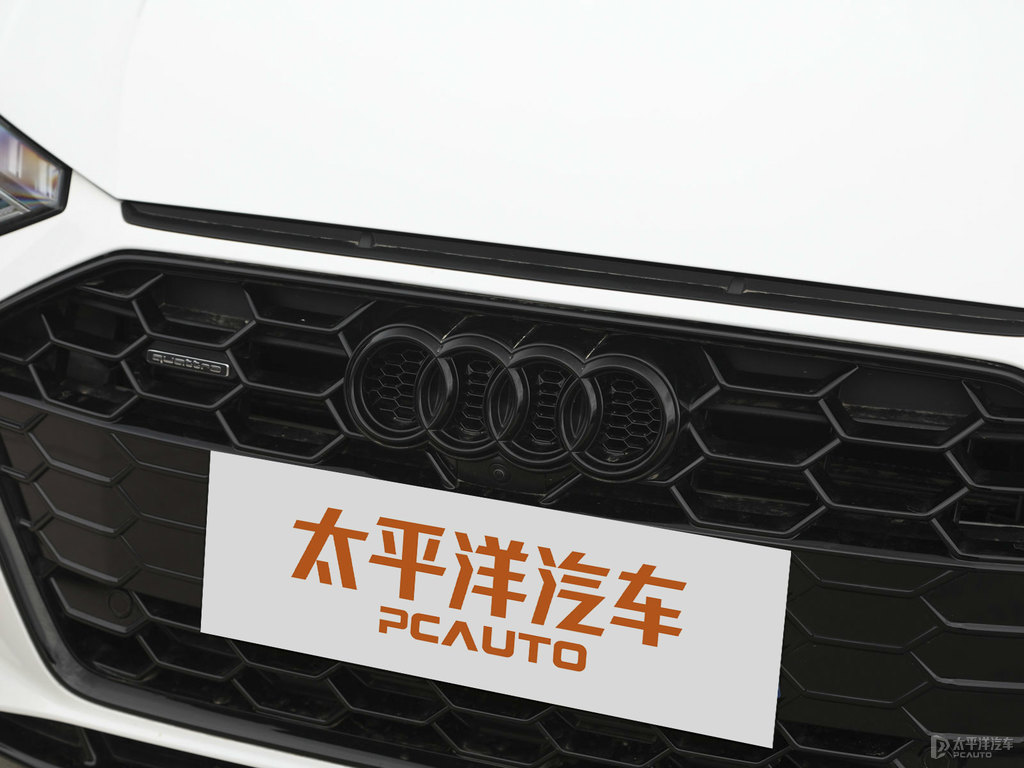 唐古拉白奧迪A4L車頭外觀圖片