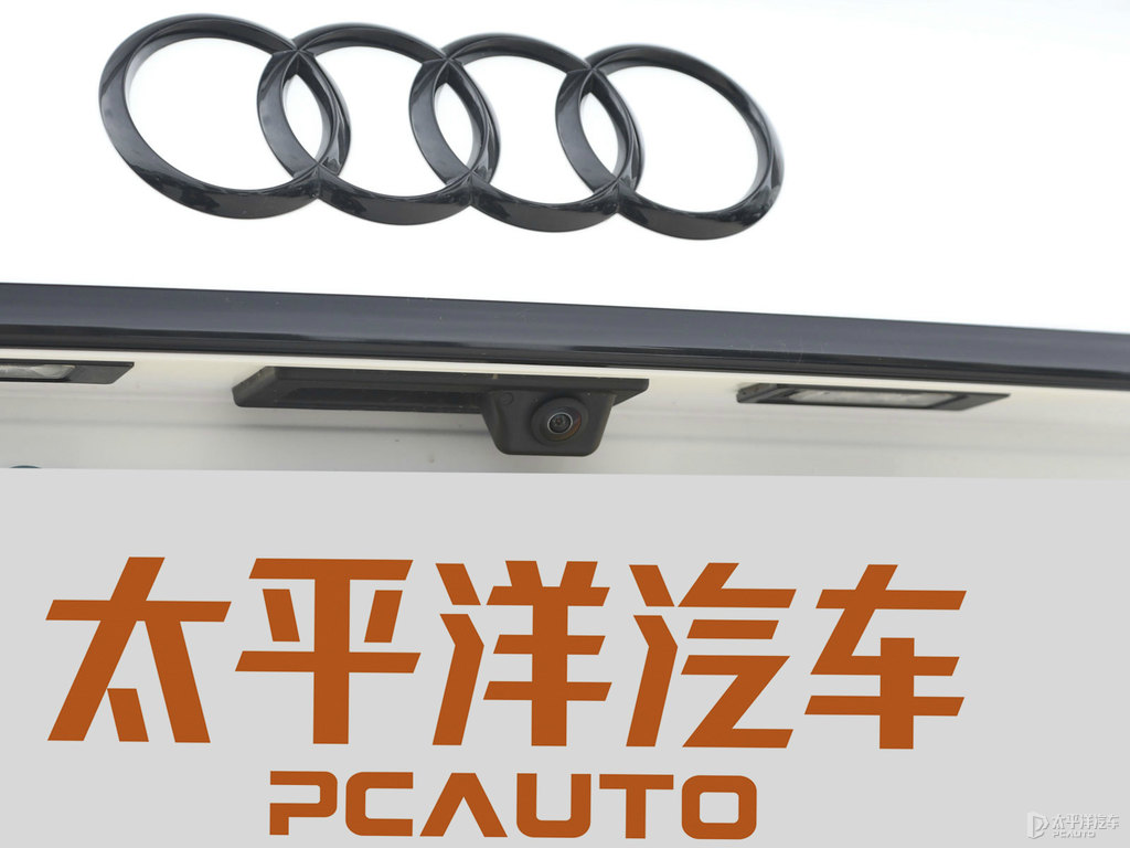 唐古拉白奧迪A4L車尾外觀圖片