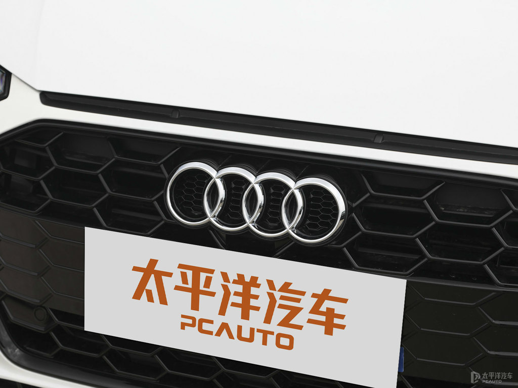 朱鷺白奧迪A4L車頭外觀圖片