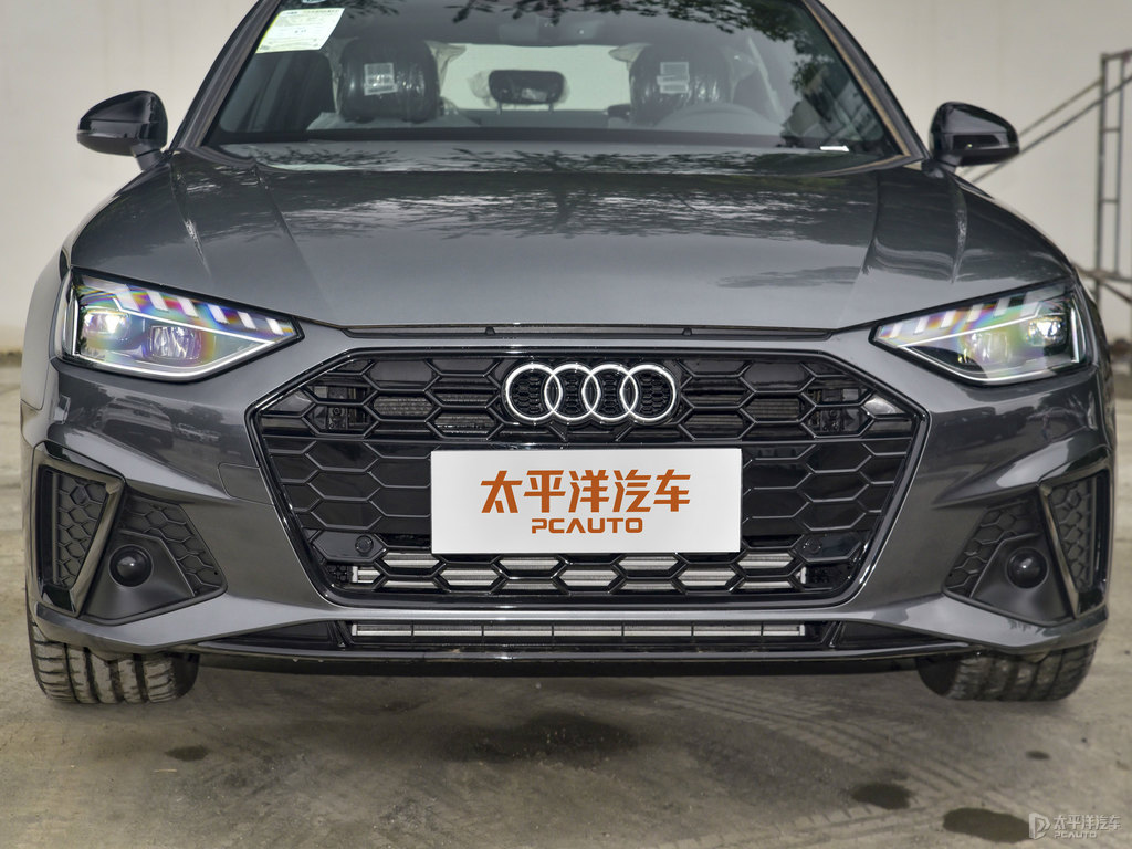 天云灰奧迪A4L車頭外觀圖片
