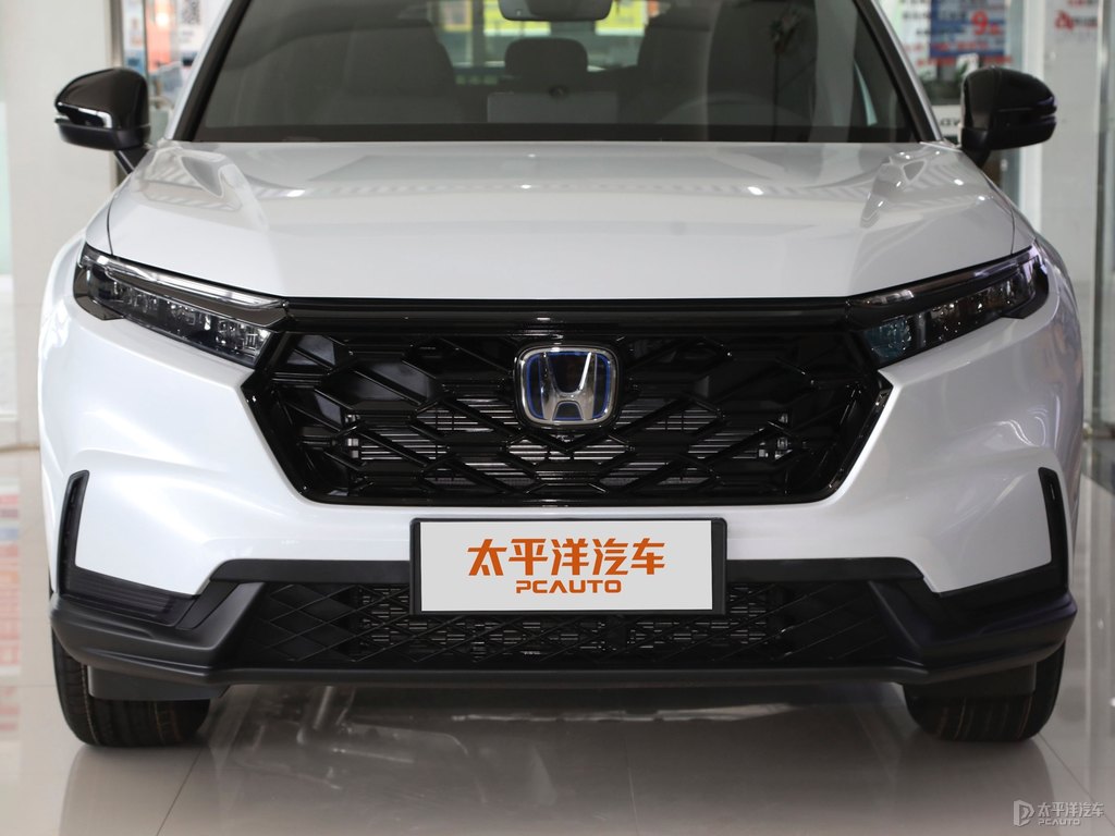 晶耀白本田CR-V新能源車頭外觀圖片