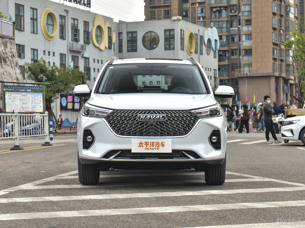 簡(jiǎn)約白哈弗M6整車(chē)外觀外觀圖片