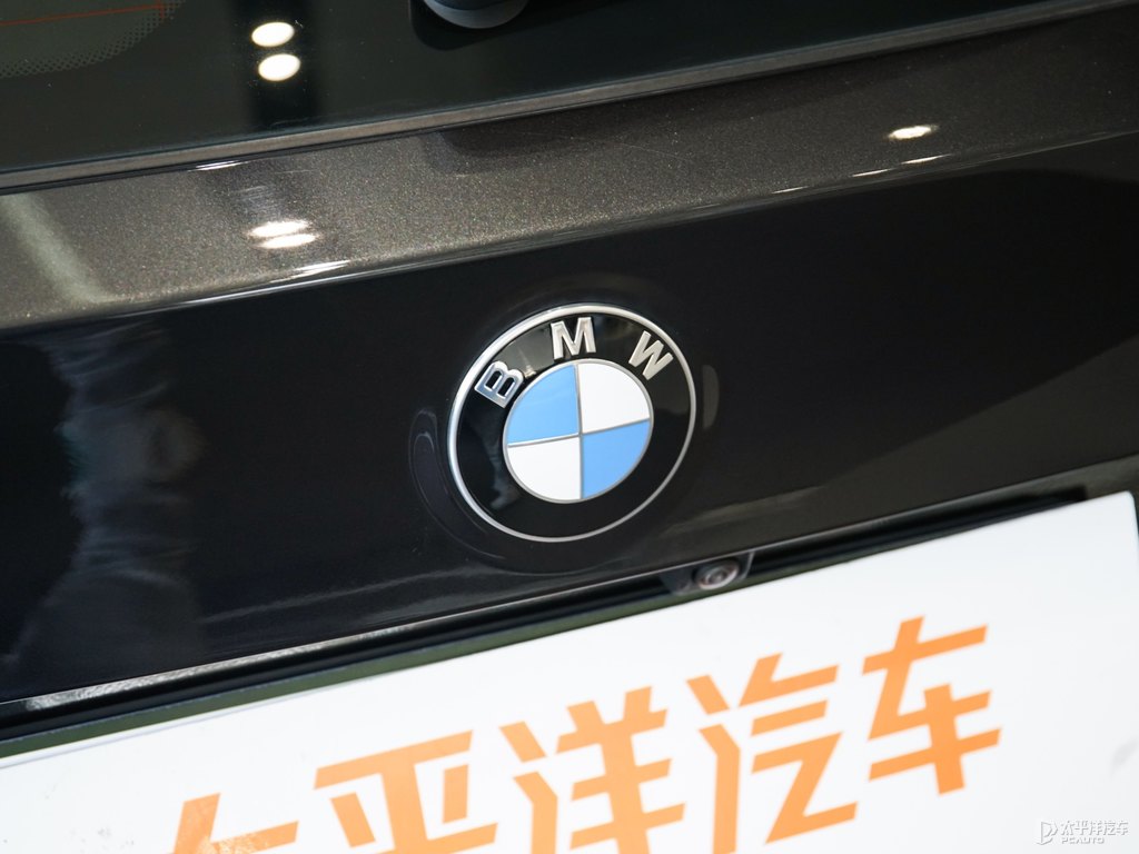 神秘灰寶馬X3車尾外觀圖片