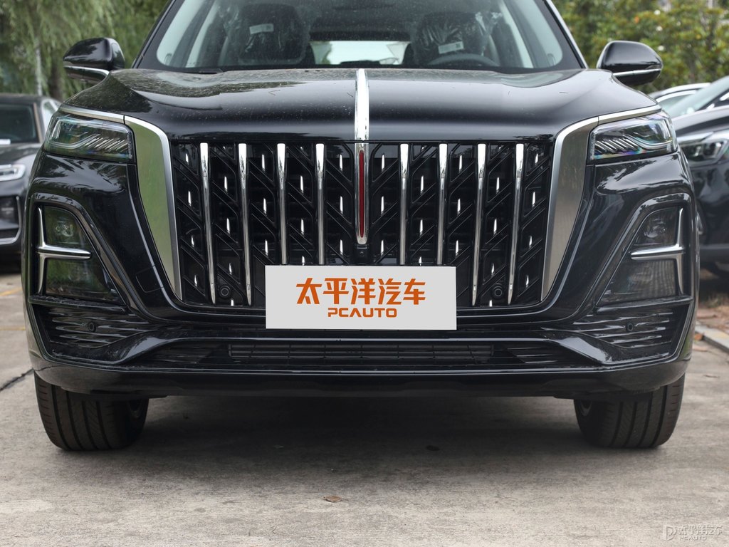 魅夜黑二代紅旗HS5車頭外觀圖片