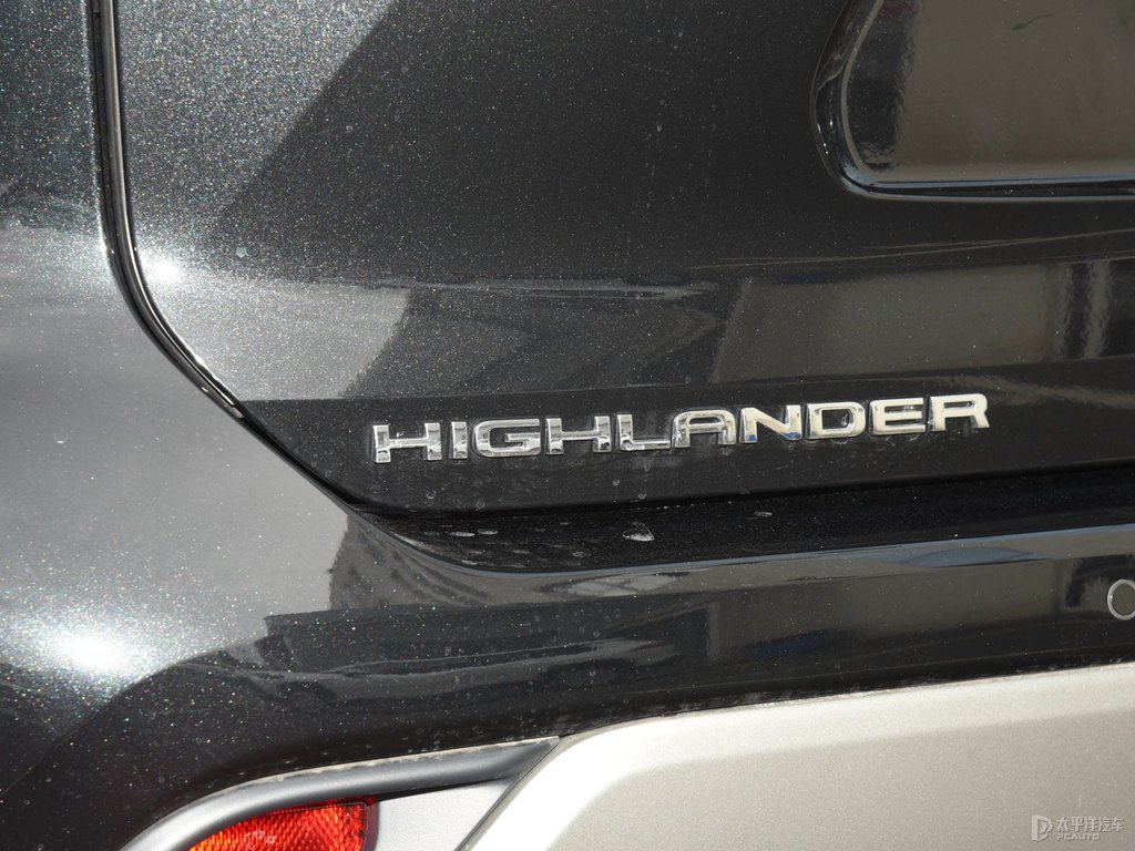墨晶黑漢蘭達(dá)車尾外觀圖片