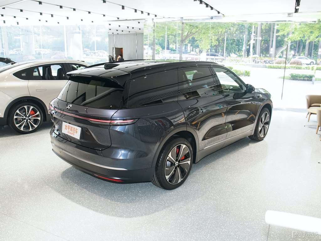 南極星藍(lán)蔚來ES8整車外觀外觀圖片